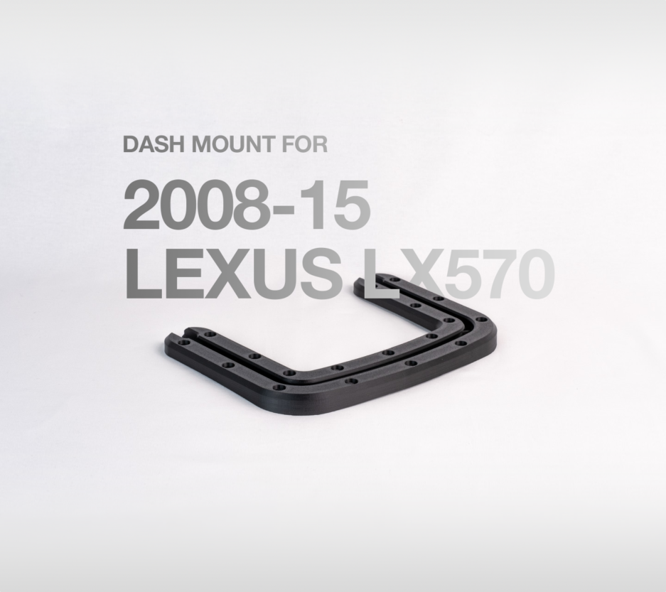 08lx petg cover 1， ， Lexus LX570 dash mount