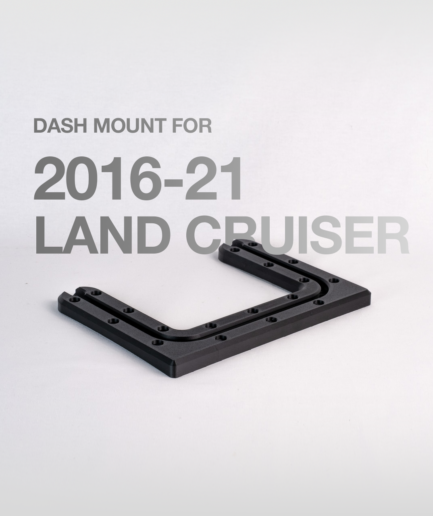 Toyota Land Cruiser dash mount; Off-road SUV accessory mount; Best dash mounts for Toyota Land Cruiser 2016-2021; Dash mounts that blend with OEM Land Cruiser interior; Must-have accessories for off-road Land Cruiser, title image