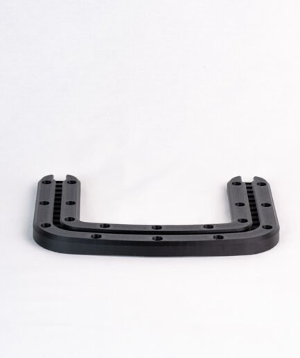 LX570 dash mount – top-down detail