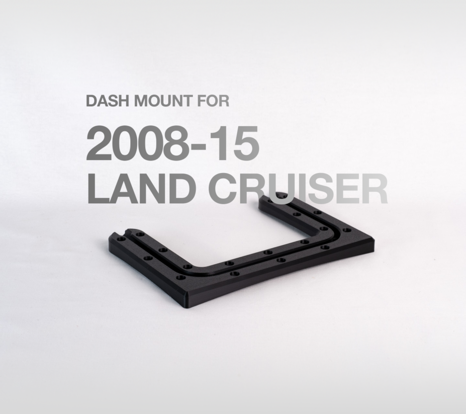 Durable dash mount for Land Cruiser, Vehicle-specific GPS and tablet mount Best dash mounts for Toyota Land Cruiser 2008-2015, Off-road radio and phone holders for Toyota SUV, Land Cruiser-specific device holders for off-road, 1