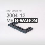G-Wagon Dash Mount – OEM-Style Accessory Rail for Mercedes-Benz G-Class (2004–2012)