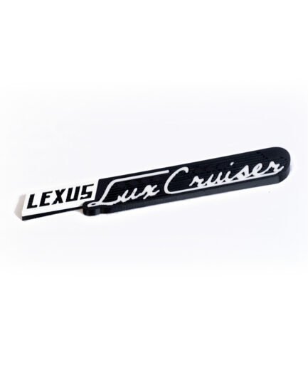 Lux Cruiser Emblem – Premium Badge for Lexus LX570 & Land Cruiser (200 Series)