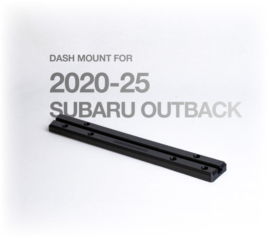 Subaru outback phone mount 6 Subaru Outback Dash Mount – OEM-Style Accessory Rail (2020–2025)
