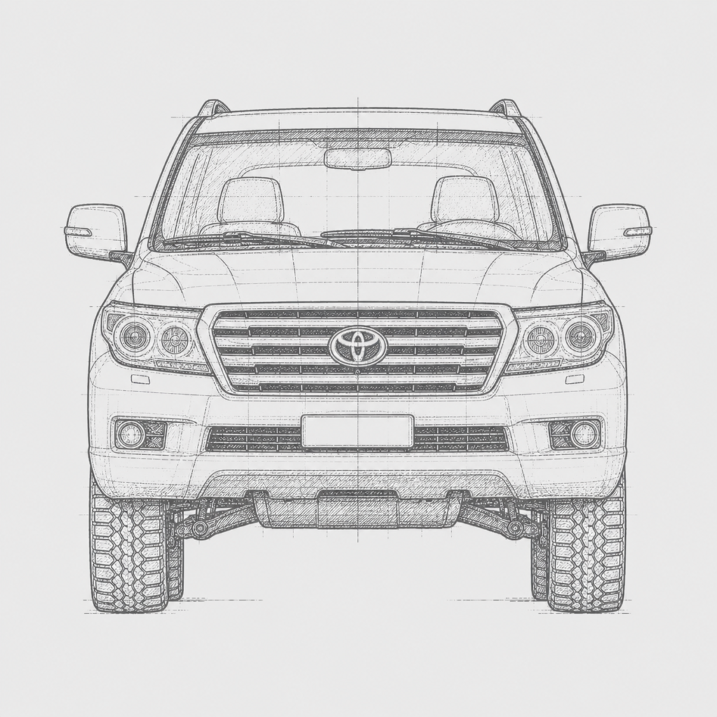 08LC， ， OEM-style accessories for Lexus Land Cruiser G-Wagon