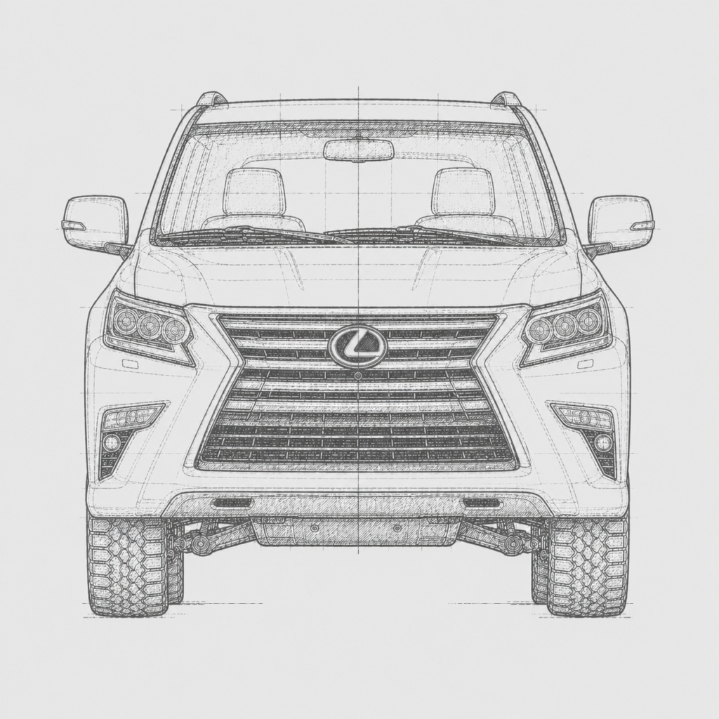10gx， ， OEM-style accessories for Lexus Land Cruiser G-Wagon